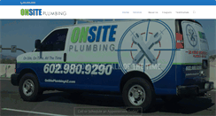 Desktop Screenshot of onsiteplumbingaz.com
